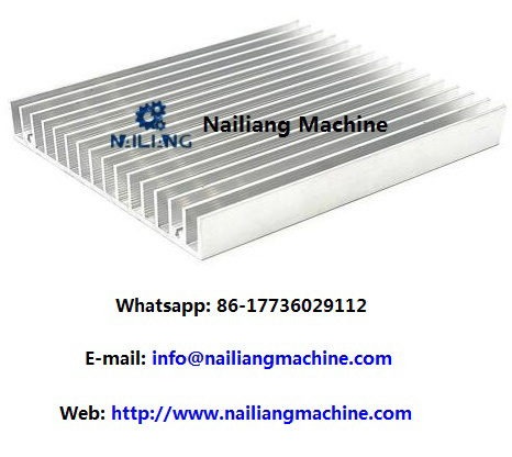 High Quality Die Casting Aluminum Profiles Square Shaped Fin Heat Sink