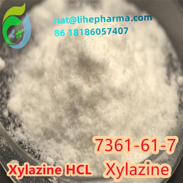 Xylazine CAS7361-61-7 Rompun N- (2, 6-dimethylphenyl) -5, 6-Dihydro-4h-1, 3-Thiazin-2-Amine