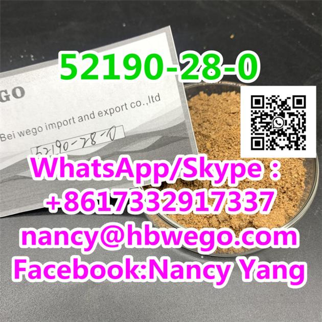 Best price CAS 52190-28-0 1-(benzo[d][1,3]dioxol-5-yl)-2-bromopropan-1-one CAS NO.52190-28-0