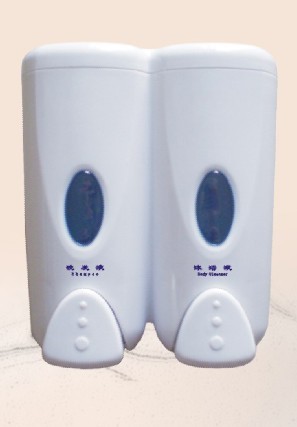 double soap dispenser