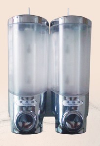 double soap dispenser