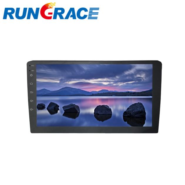 Rungrace touch screen 10.1 inch universal car dvd player