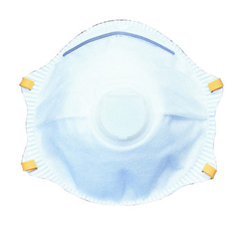 Valved dust/Mist respirator