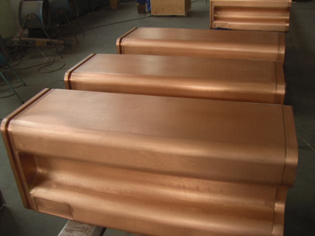 Copper Mould Tube Chins