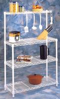 CHROME PLATED WIRE KICHEN RACK