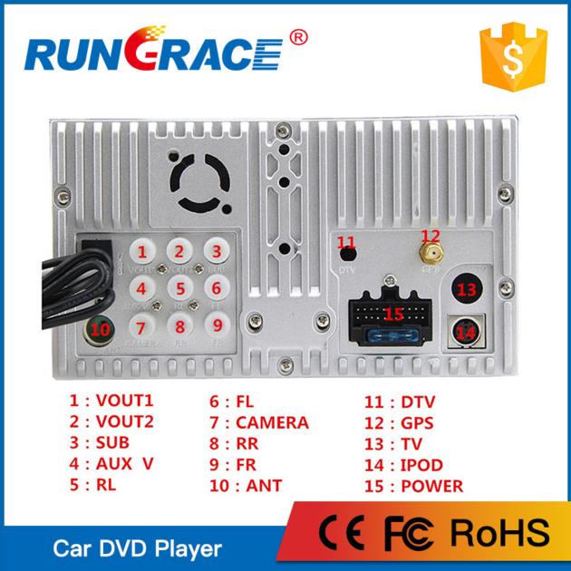 Android Interface Car Radio Gps Navigation