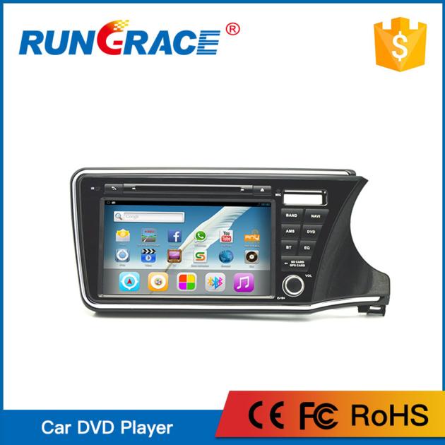 Android interface car radio gps navigation bt usb for Honda city