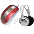 Unique Skype Mouse  with Wireless FM Headset(MS8822)