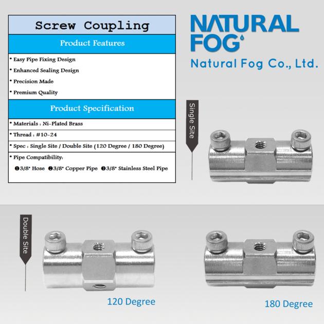Taiwan Natural Fog Mist Nozzle Fitting