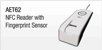 AET62 NFC Reader with Fingerprint Sensor