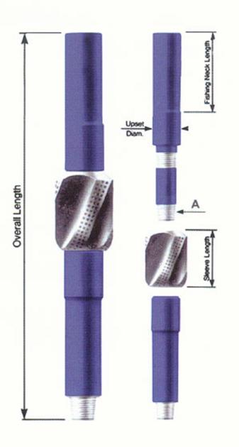 4145H Integral Interchangeable Mandrel Sleeve Stabilizers