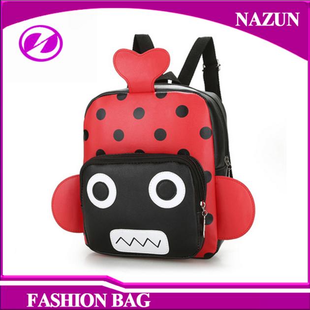 Fashion PU And Nylon Carton Kids