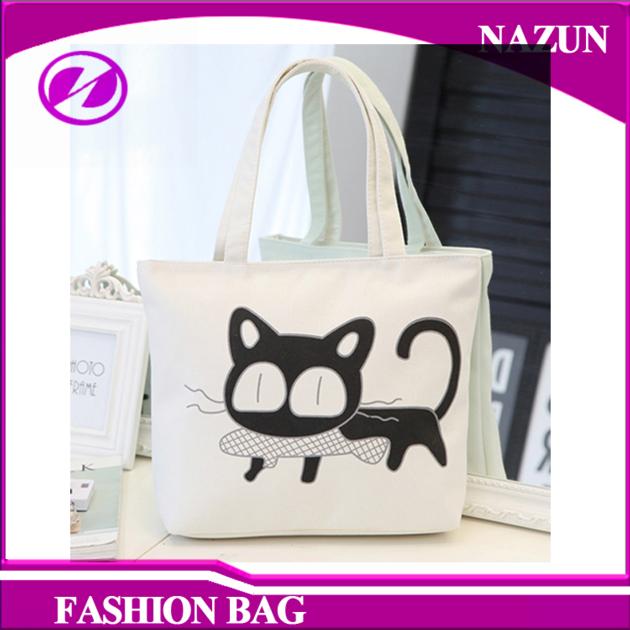 Wholesale European Style Canvas Tote Bag