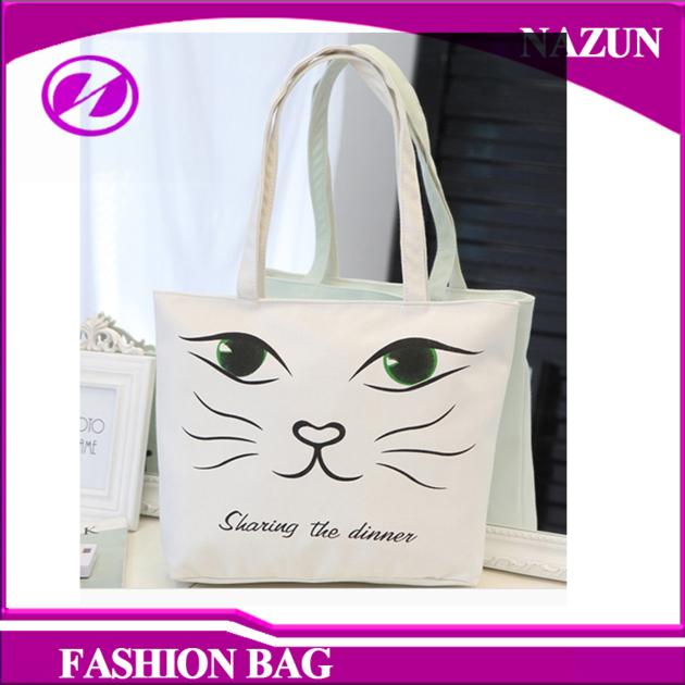 Wholesale European Style Canvas Tote Bag