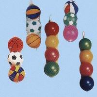 PVC Toy Balls Packed in Mesh Bags(NC-PP)