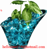 Water Beads new and green decor for plants and flowers