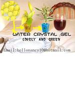 water crystal gel colorful flower soil hot decor