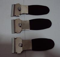 Rezor blade scraper.