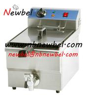 electric fryer with valve,CE,UL