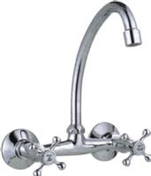 Wall kitchen mixer