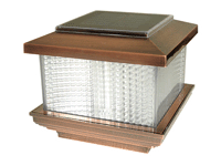 Solar Post Cap Light