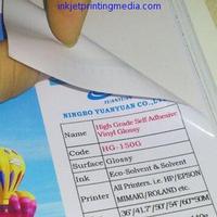 Adhesive Vinyl/PVC Film for Eco-solvent and Solvent Printing