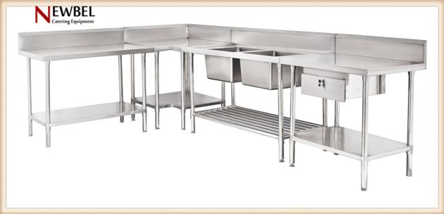 Stainless Steel Center Work Table