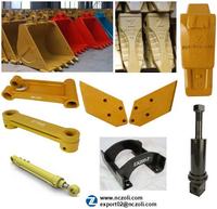Excavator track adjsuter, hydraulic cylinder, excavator bucket,bucket teeth, adpaters