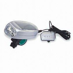 Solar bicycle light