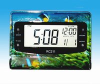 #	LCD Alarm Table Clock MODEL:RC 211