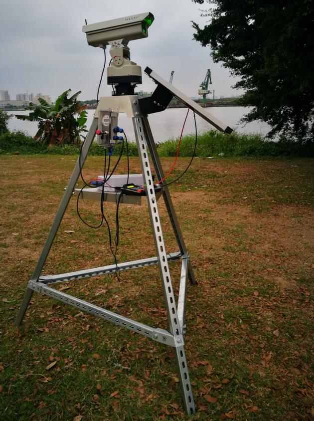 1000mW Automated Solar Powered Laser Bird Repellent with Wireless Keyboard for Orchards Farmland Pow