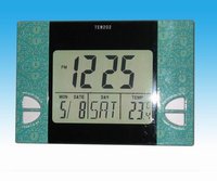 #	Multi-function LCD Table/Wall Clock with Thermometer MODEL:TEW-202