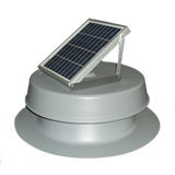 solar attic fan