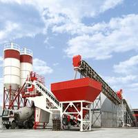 Mobile concrete batching plant