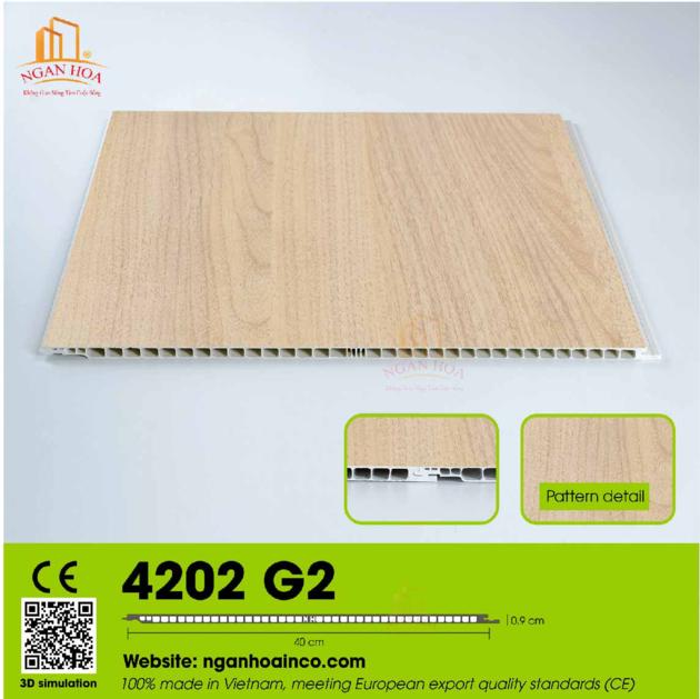 PVC G2 Plastic Wall Cladding Panel