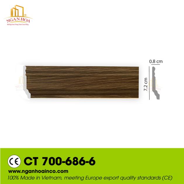 PS Baseboard Moulding CT700