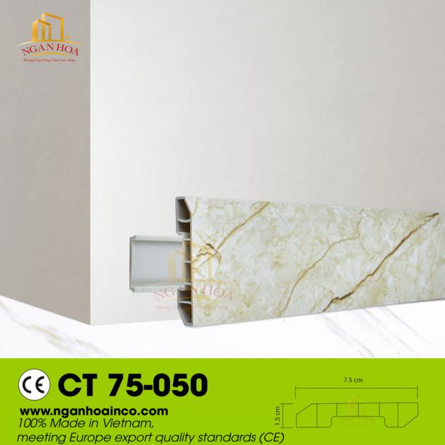 PVC Baseboard Moulding CT75