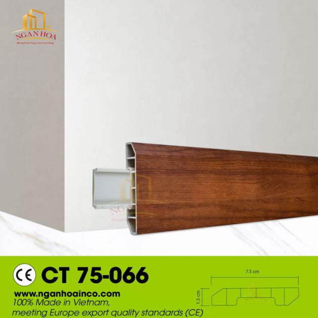 PVC Baseboard Moulding CT75