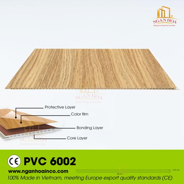 PVC 60 Plastic Wall Cladding Panel