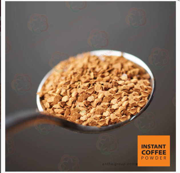 FREEZE DRIED INSTANT COFFEE GRANULES BITTER