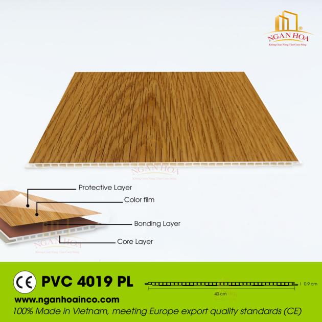 PVC PL Plastic Wall Cladding Panel