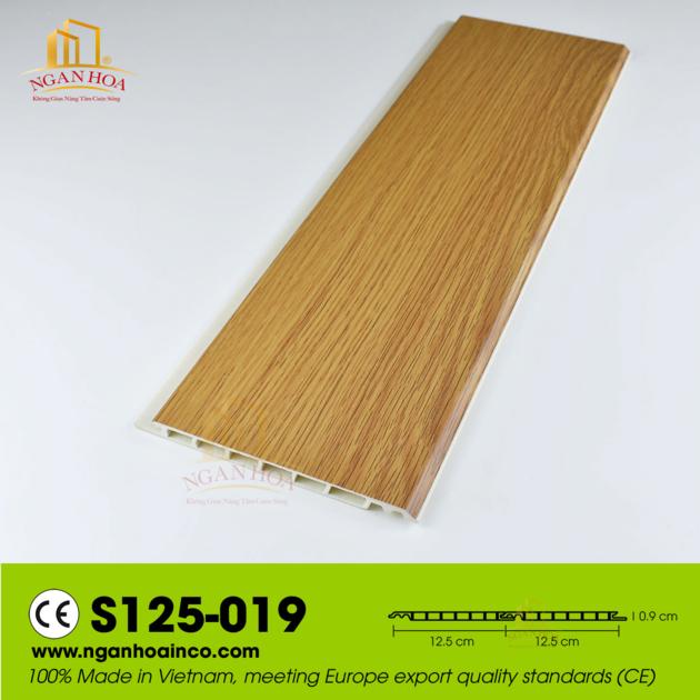 PVC ST125 Plastic Wall Cladding Panel