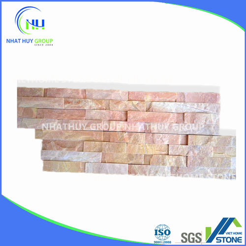 Vietnam Split Pink 4 Lines Wall Panel