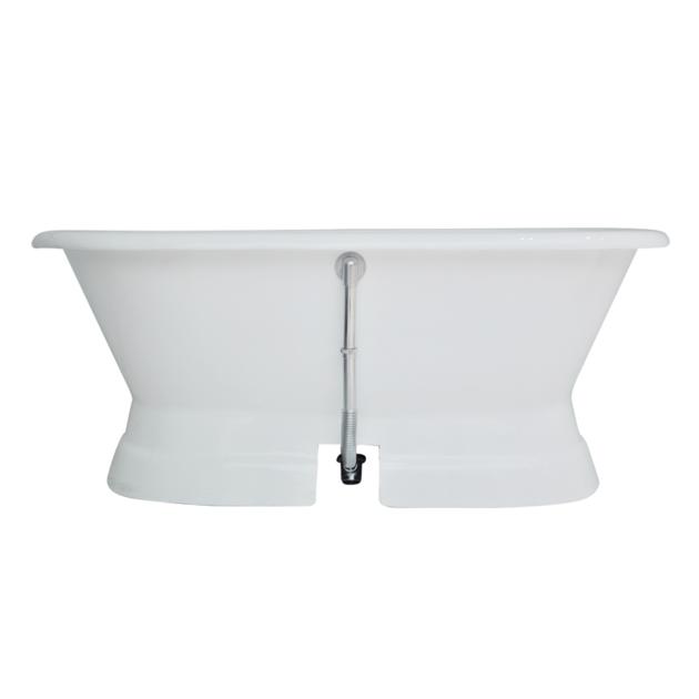 Pedestal Cast Iron Bathtub