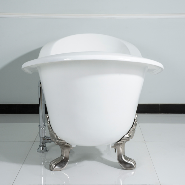 Double Headed Cast Iron Bathtub