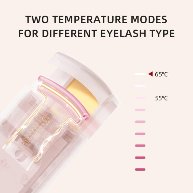 Rechargeable Heated Eyelash Curler