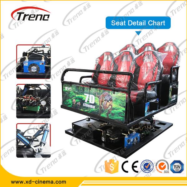 5D/7D cinema motion chair with projectors