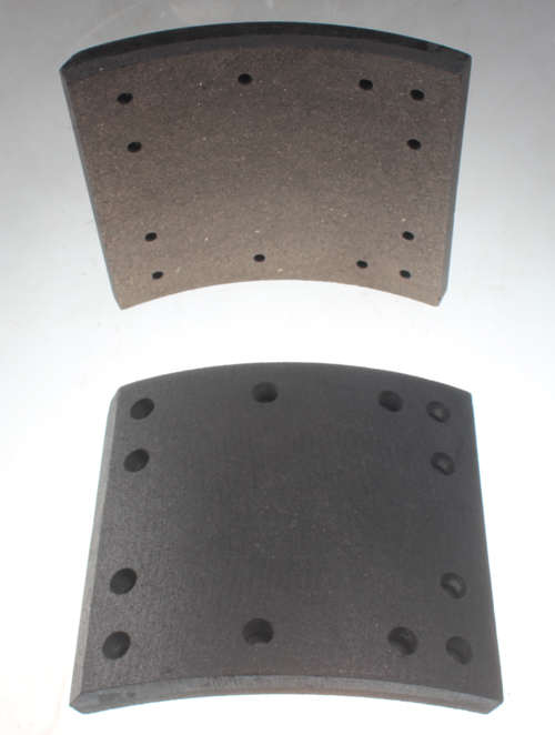 NAO heavy duty truck free asbestos brake lining 4515 19036 19037 Meritor