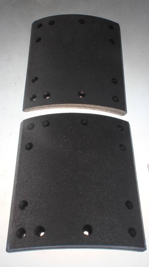 NAO heavy duty truck free asbestos brake lining 4551 19369 19370 Meritor