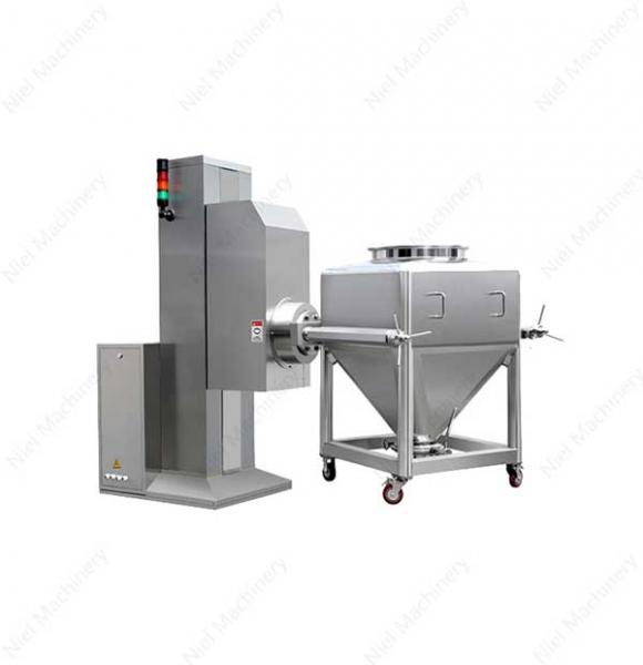 Post Lifting Bin Mixer
